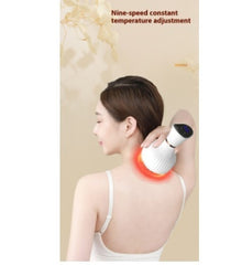 Electric Meridian Brush Heating Vibration Gua Sha Tool